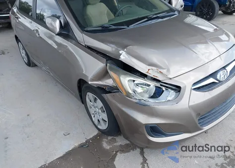 2013 Hyundai Accent Gls from USA, damaged, VIN KMHCT4AE8DU489621